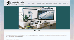 Desktop Screenshot of donebydale.com